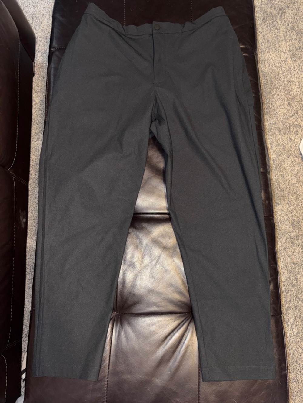 Men's Black VRST LIMITLESS Slim Tapered Pants - SIZE XL